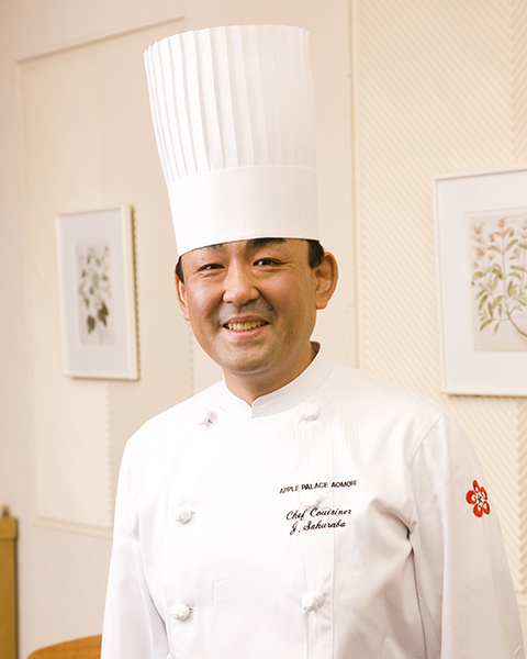 写真:アップルパレス青森 洋食料理長 櫻庭 順也